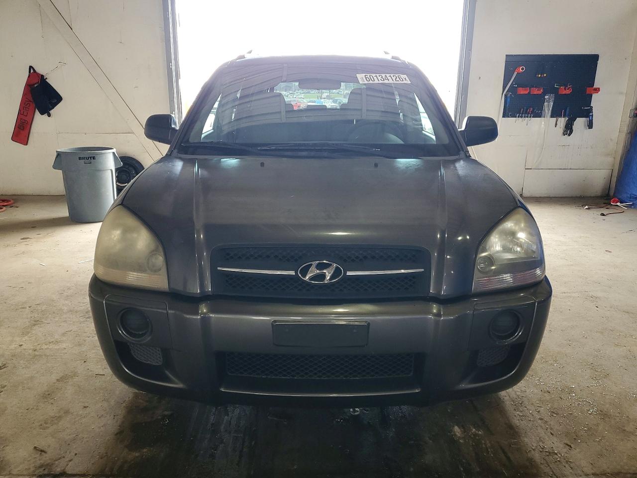 2008 Hyundai Tucson Gls Gray vin: KM8JM12BX8U712609