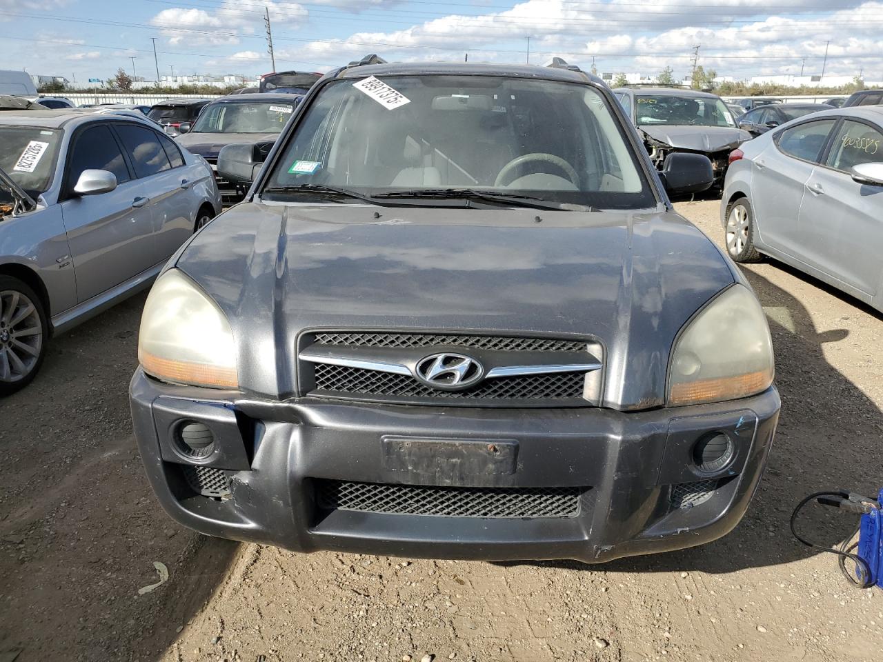 2009 Hyundai Tucson Gls Серый vin: KM8JM12BX9U002661