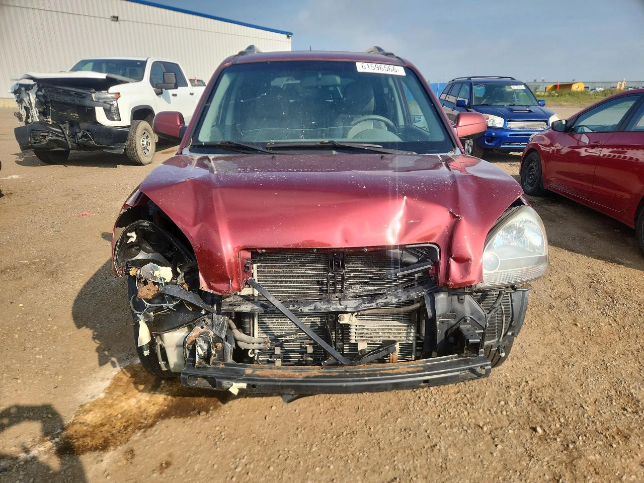 2008 Hyundai Tucson Gl Красный vin: KM8JM12D08U923562