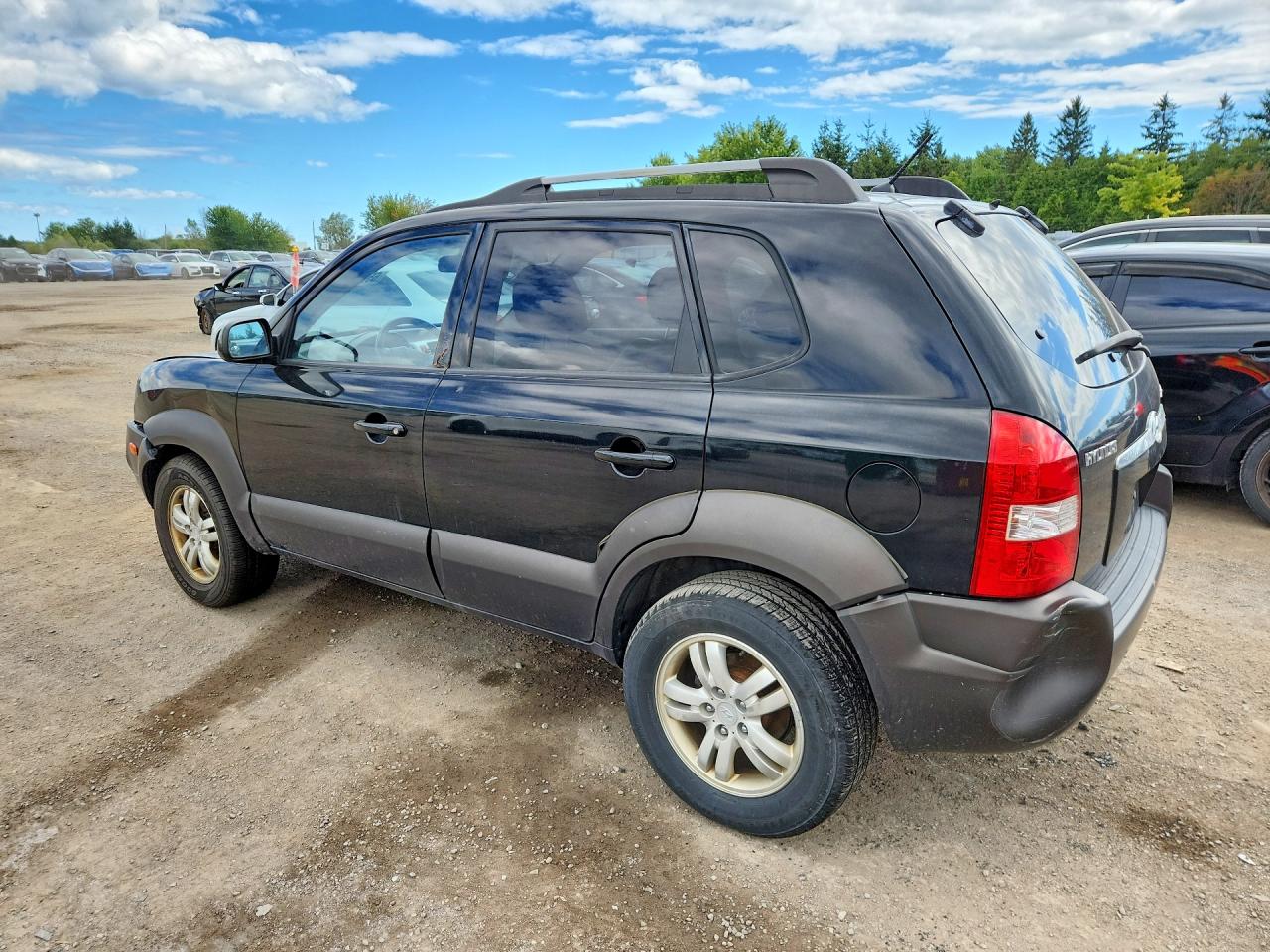 2006 Hyundai Tucson Gl Черный vin: KM8JM12D66U428117