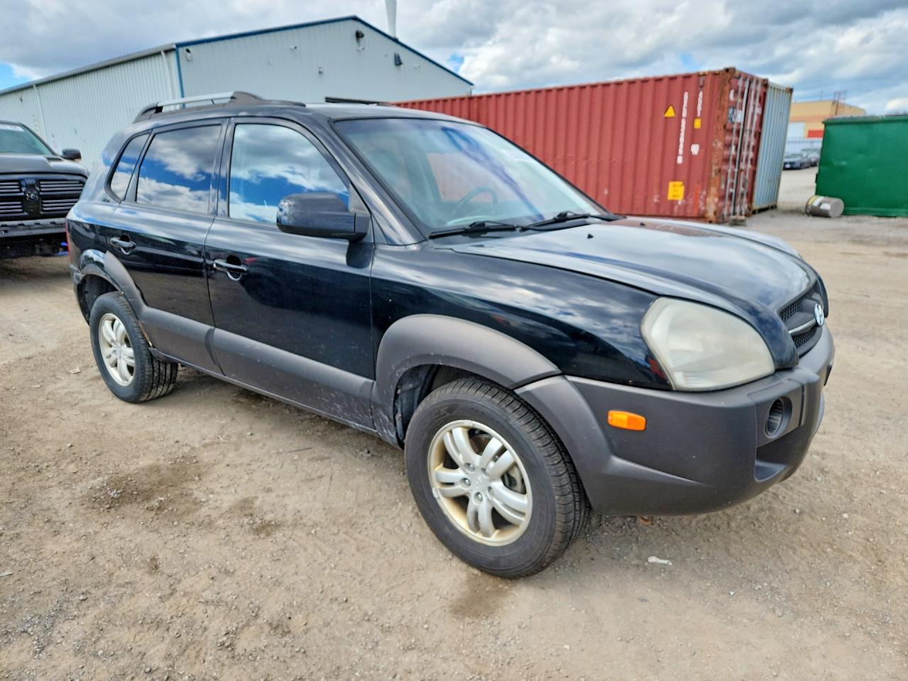 2006 Hyundai Tucson Gl Черный vin: KM8JM12D66U428117
