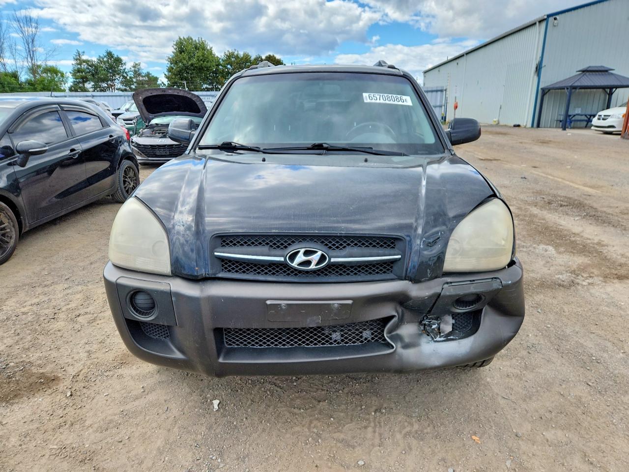 2006 Hyundai Tucson Gl Черный vin: KM8JM12D66U428117