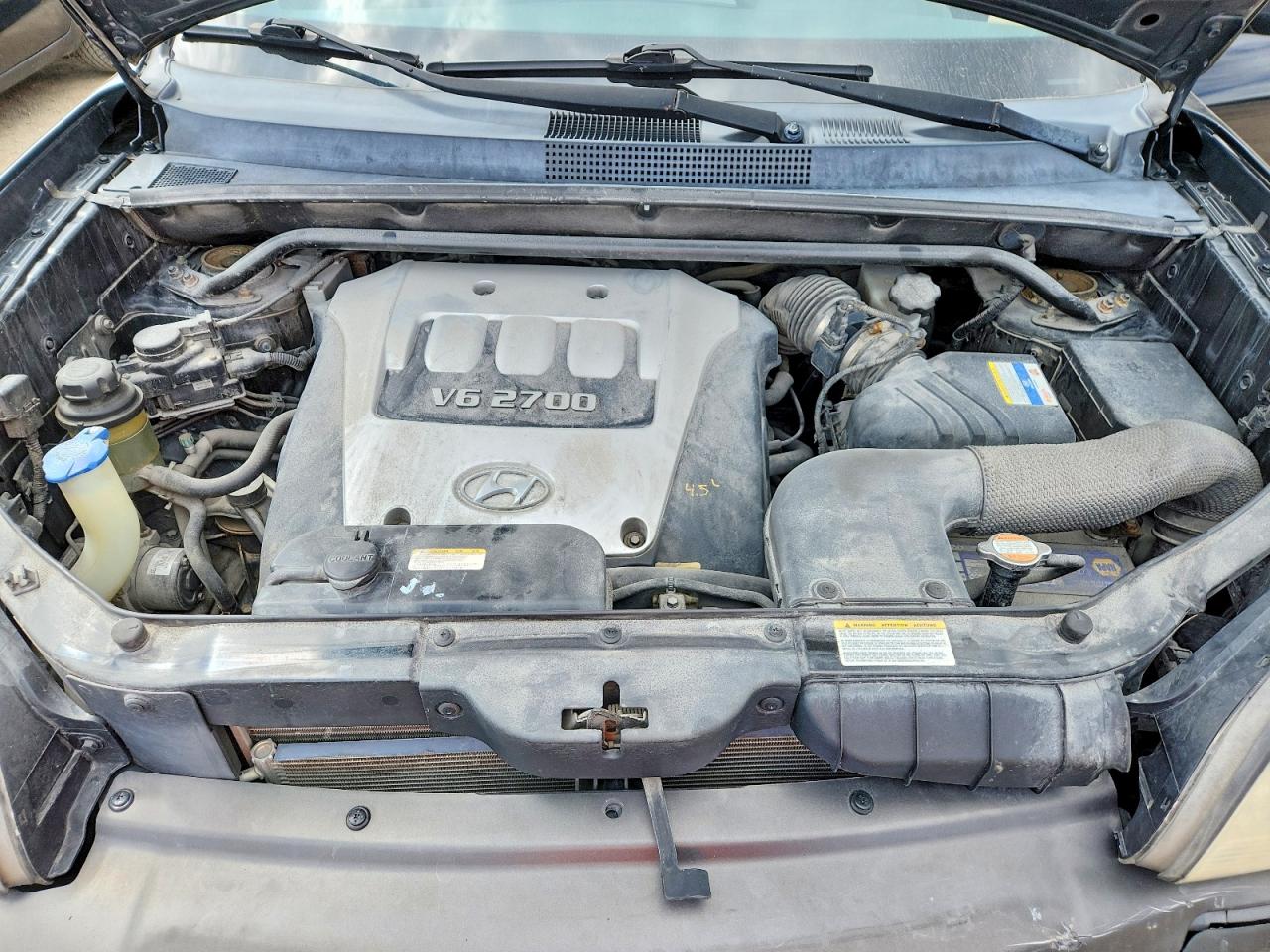 2006 Hyundai Tucson Gl Черный vin: KM8JM12D66U428117