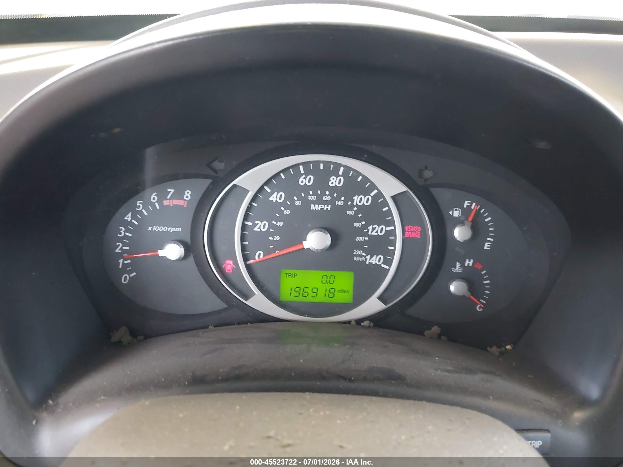 2006 Hyundai Tucson Gl White vin: KM8JM72B66U327712