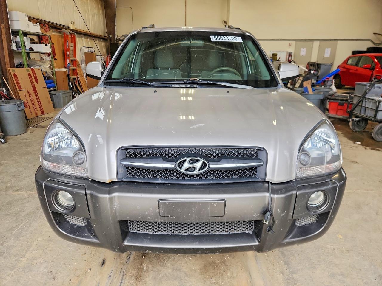2005 Hyundai Tucson Gl Silver vin: KM8JM72D75U175357