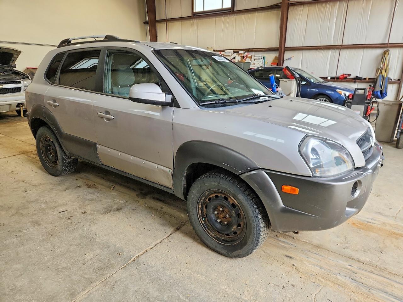 2005 Hyundai Tucson Gl Silver vin: KM8JM72D75U175357