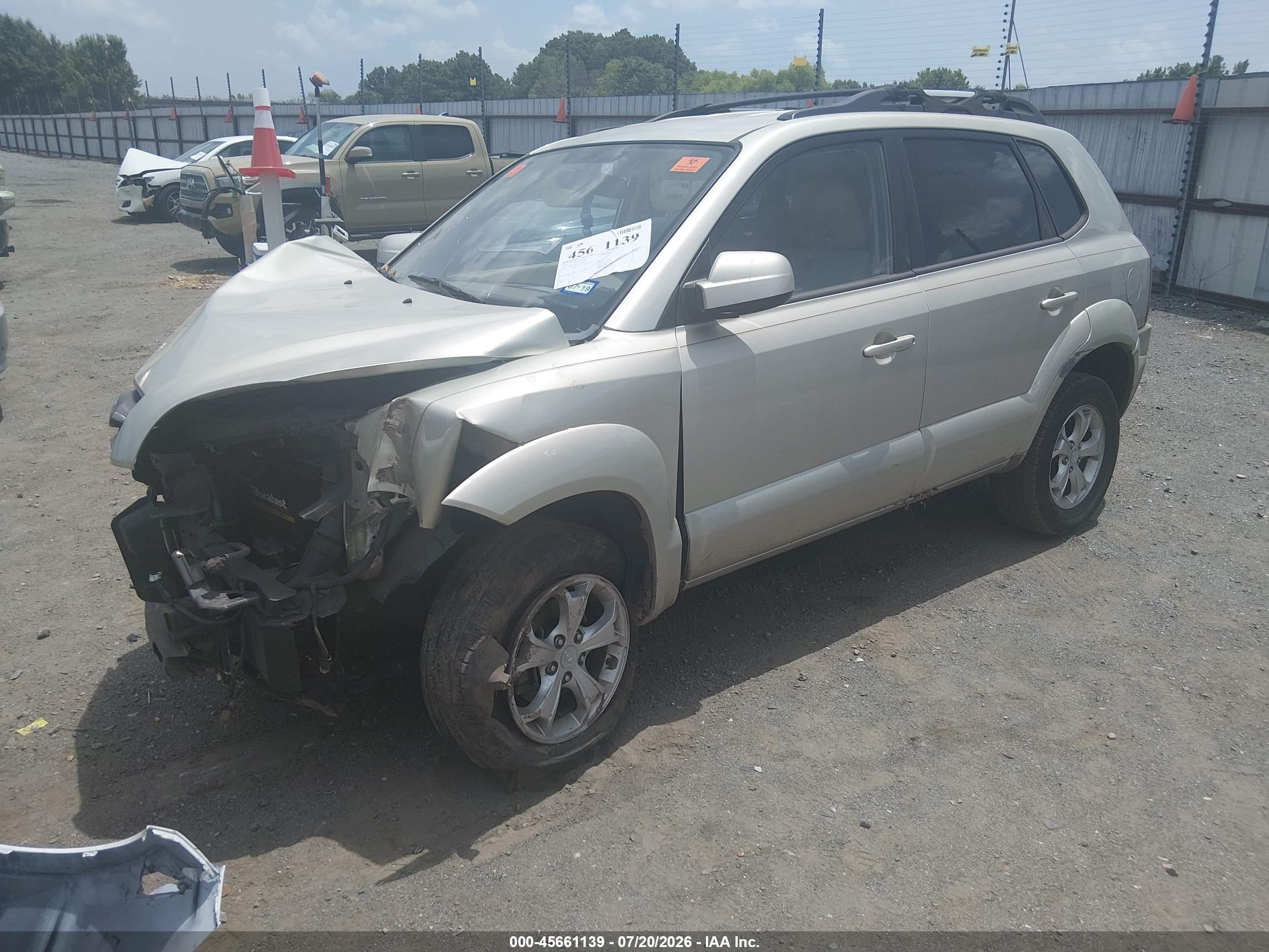2009 Hyundai Tucson Limited Beige vin: KM8JN12B49U950910
