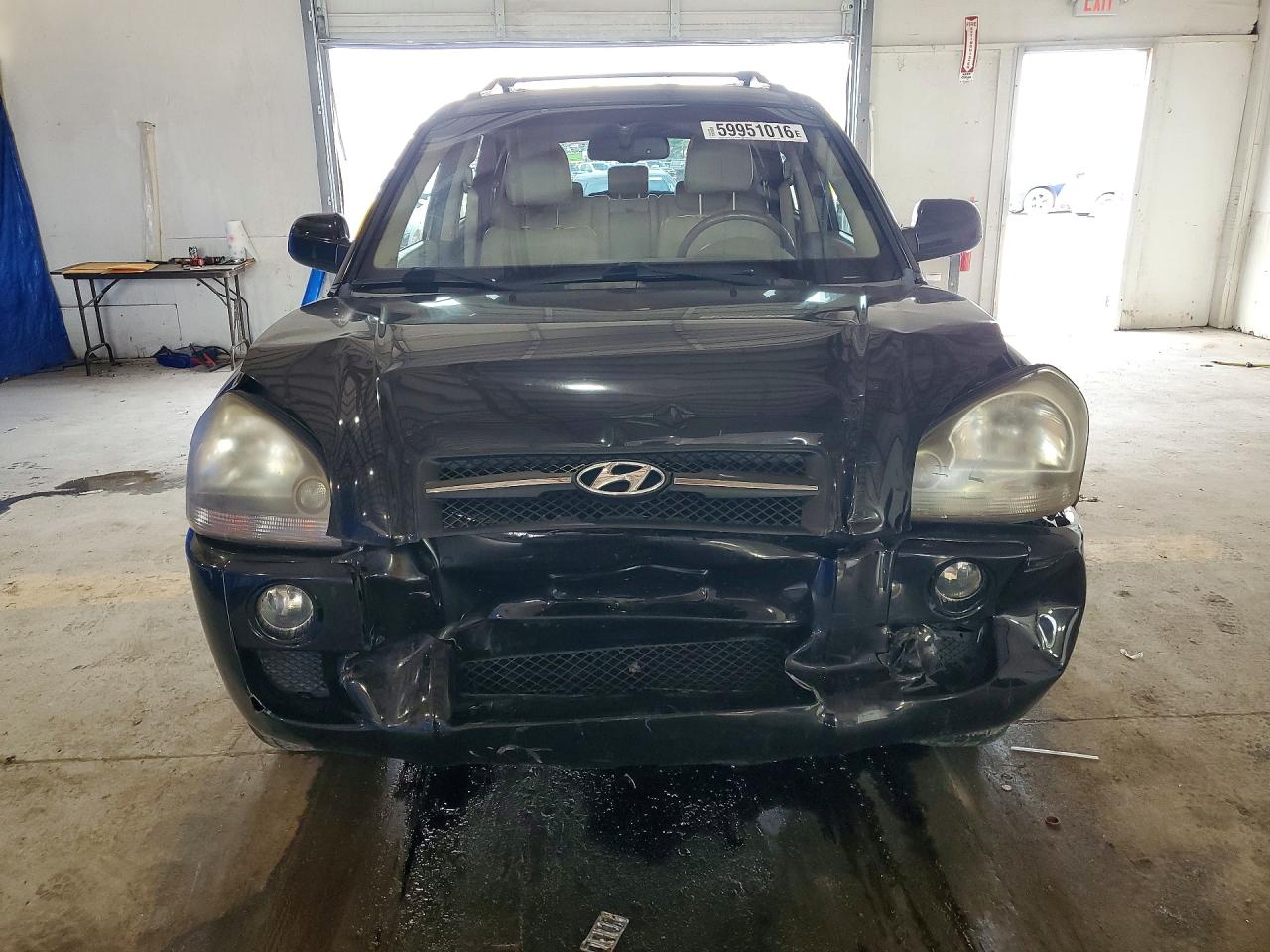 2008 Hyundai Tucson Limited Black vin: KM8JN12B88U912997