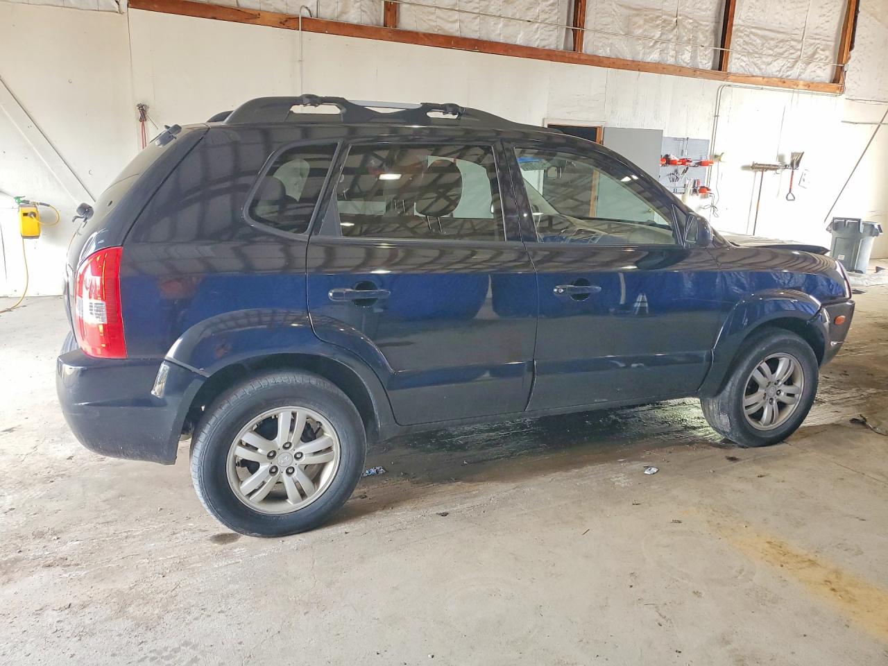 2008 Hyundai Tucson Limited Black vin: KM8JN12B88U912997