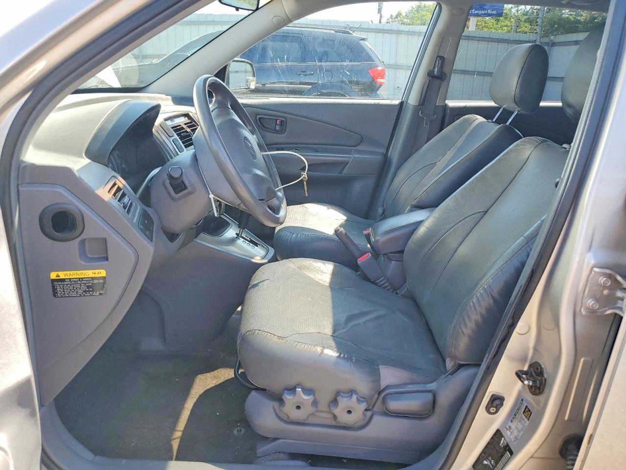 2005 Hyundai Tucson Gls Silver vin: KM8JN12D05U079970