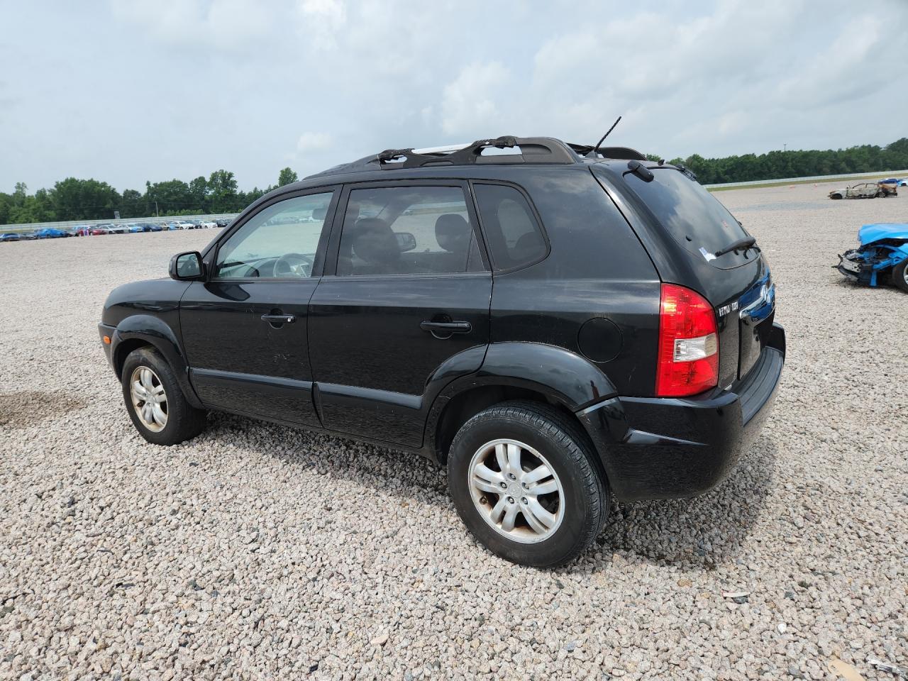 2006 Hyundai Tucson Gls Black vin: KM8JN12D06U325482
