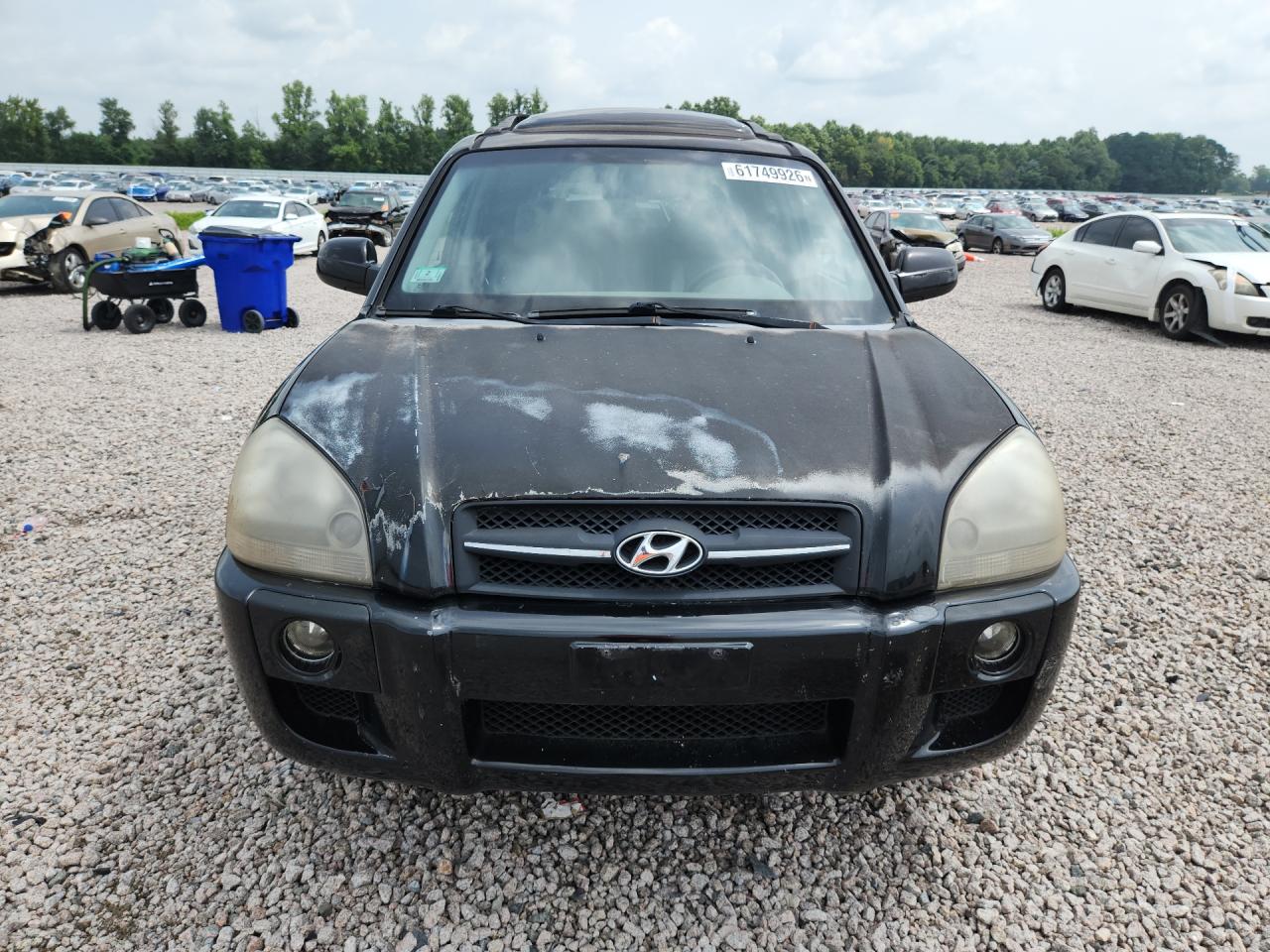 2006 Hyundai Tucson Gls Black vin: KM8JN12D06U325482