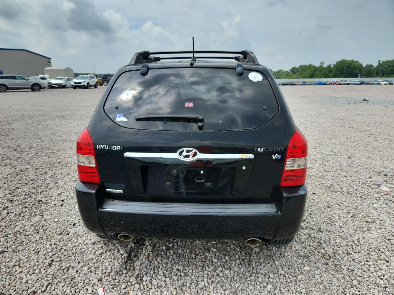 2006 Hyundai Tucson Gls Black vin: KM8JN12D06U325482