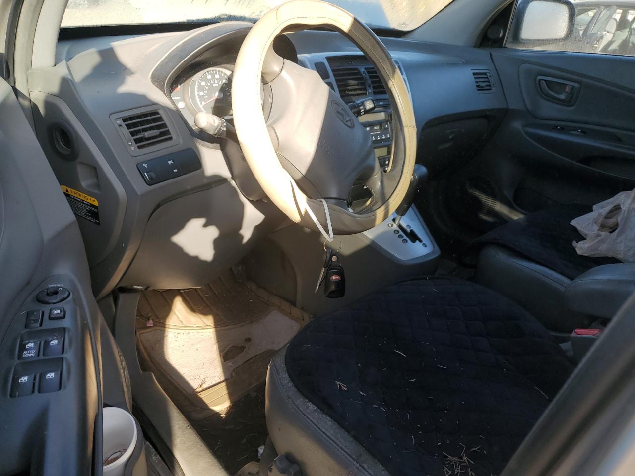 2006 Hyundai Tucson Серебряный vin: KM8JN12D06U363438