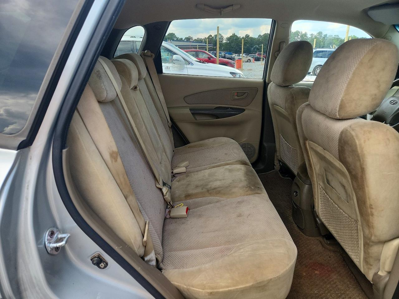 2008 Hyundai Tucson Se Silver vin: KM8JN12D08U812717