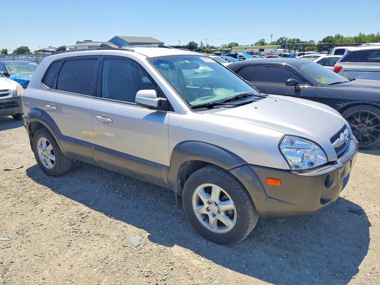 2005 Hyundai Tucson Gls Серебряный vin: KM8JN12D15U086507