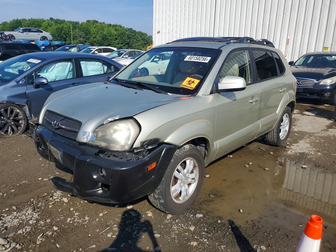 2006 Hyundai Tucson Gls Beige vin: KM8JN12D16U378904