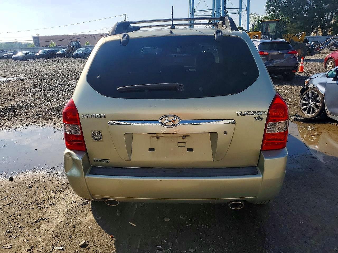 2006 Hyundai Tucson Gls Beige vin: KM8JN12D16U378904