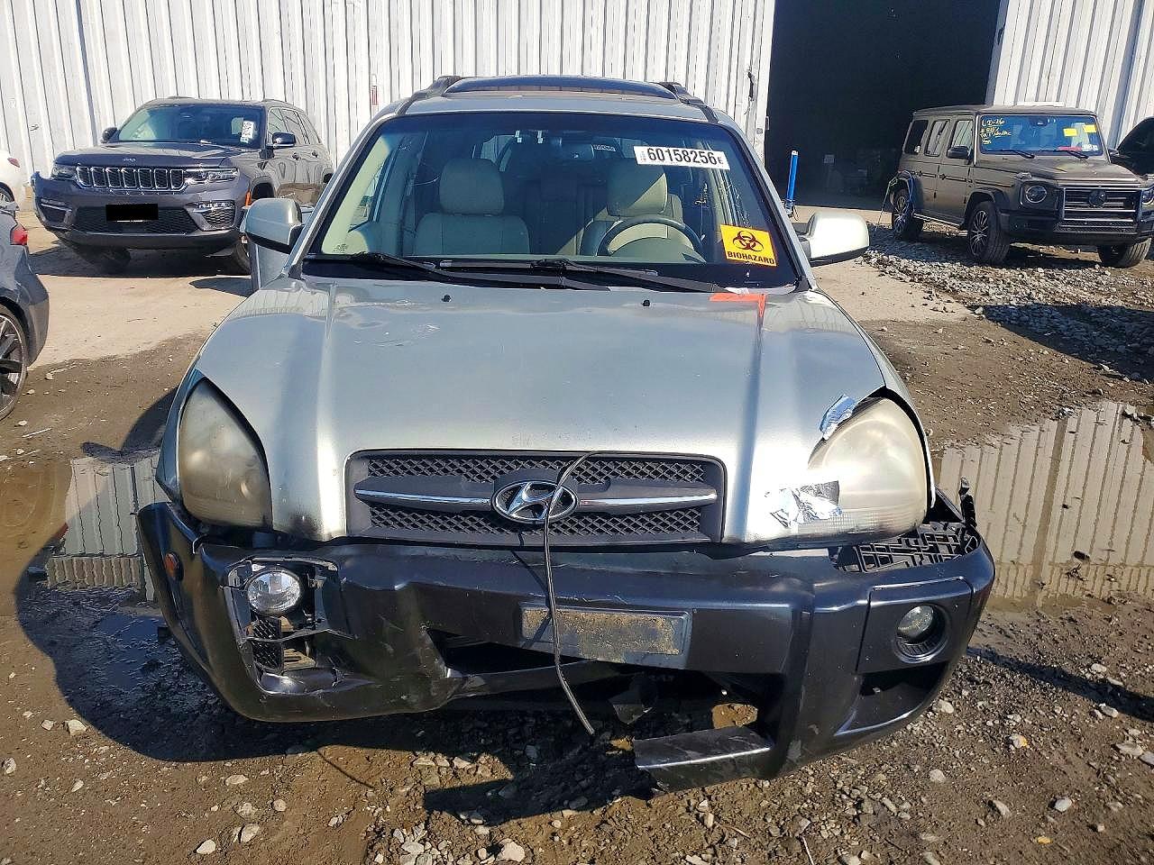 2006 Hyundai Tucson Gls Beige vin: KM8JN12D16U378904
