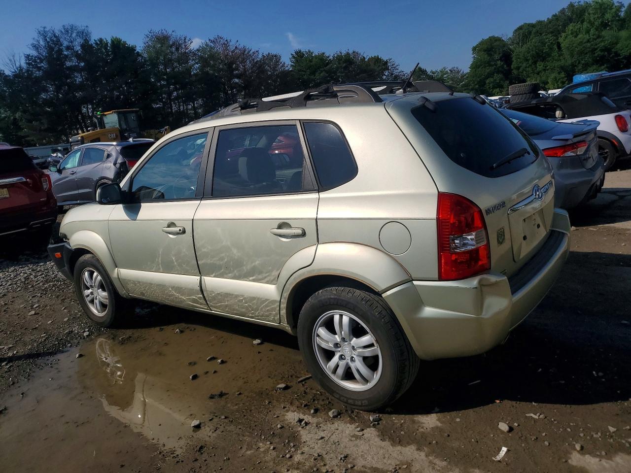 2006 Hyundai Tucson Gls Beige vin: KM8JN12D16U378904