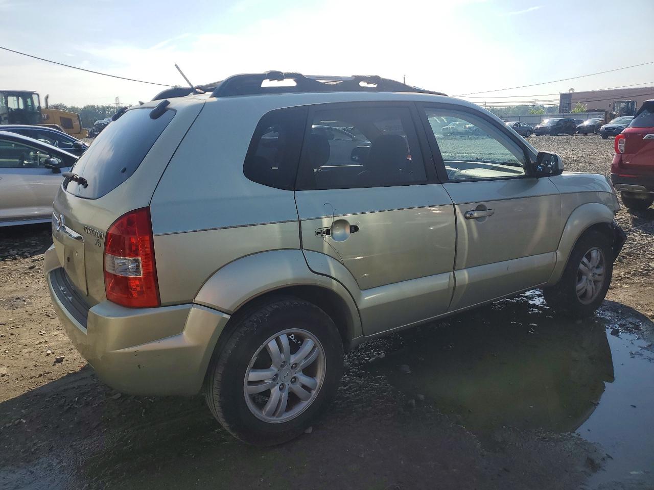 2006 Hyundai Tucson Gls Beige vin: KM8JN12D16U378904
