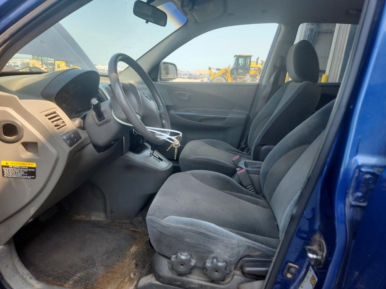 2006 Hyundai Tucson Gls Blue vin: KM8JN12D16U381978