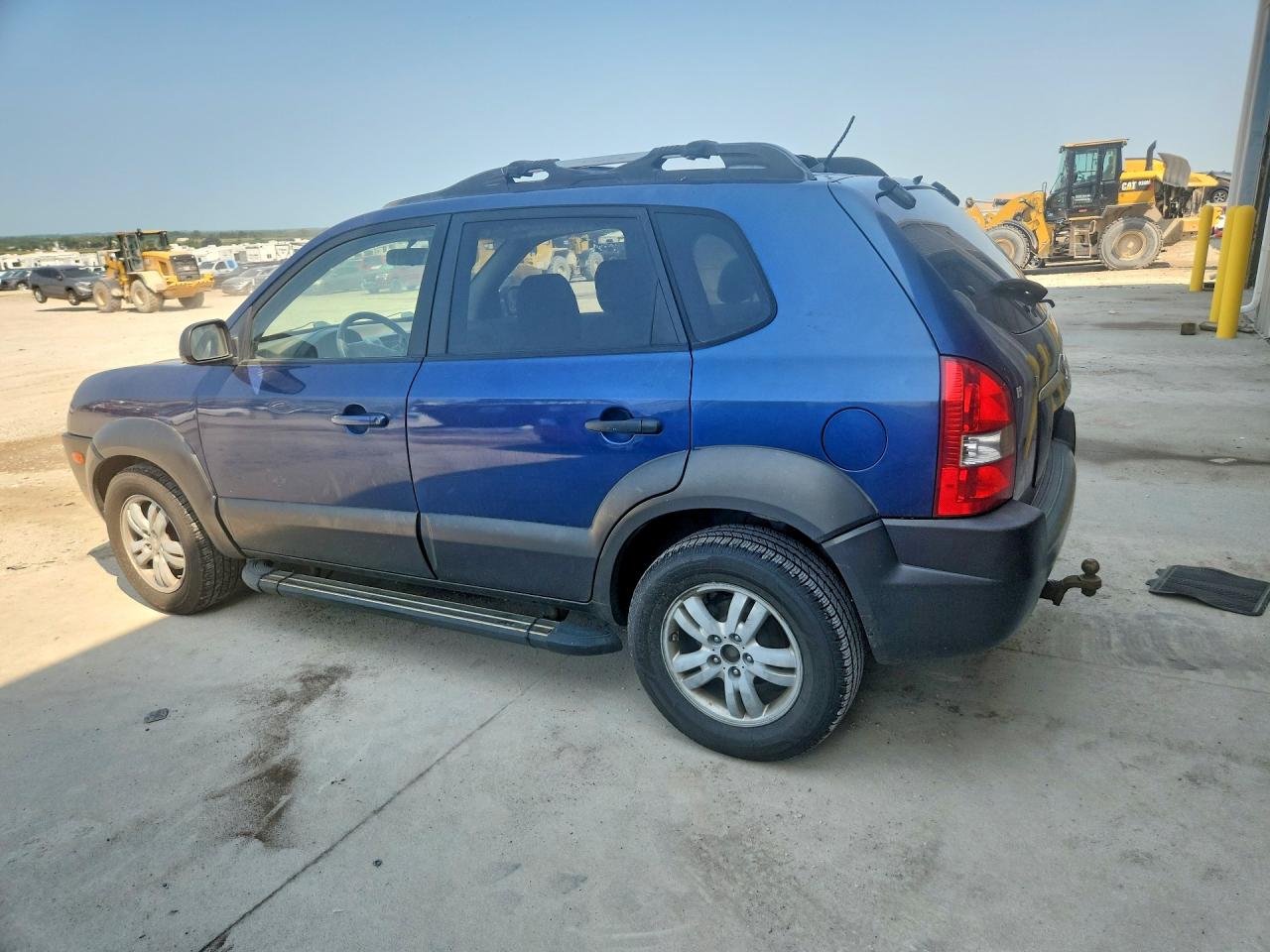 2006 Hyundai Tucson Gls Blue vin: KM8JN12D16U381978