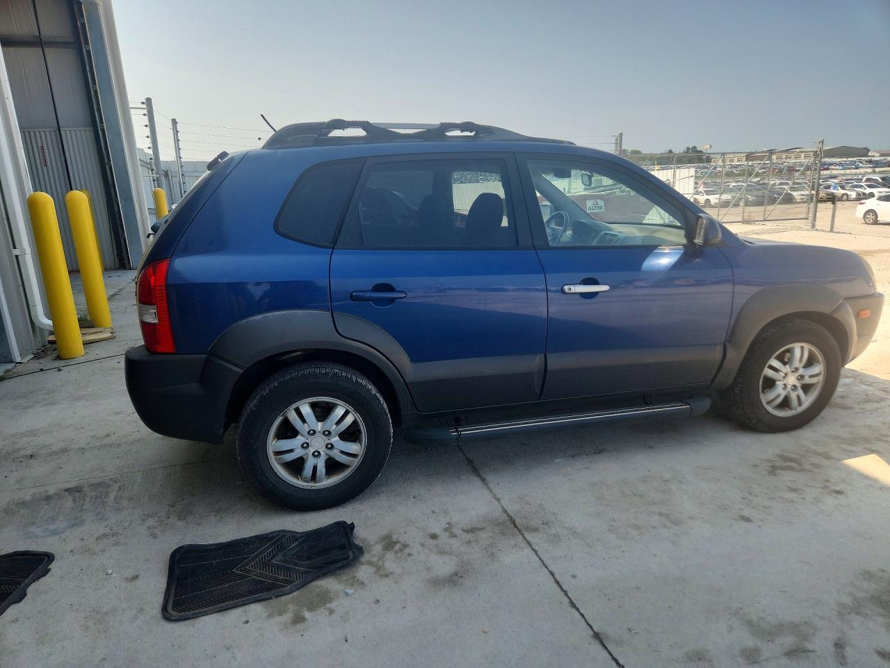 2006 Hyundai Tucson Gls Blue vin: KM8JN12D16U381978