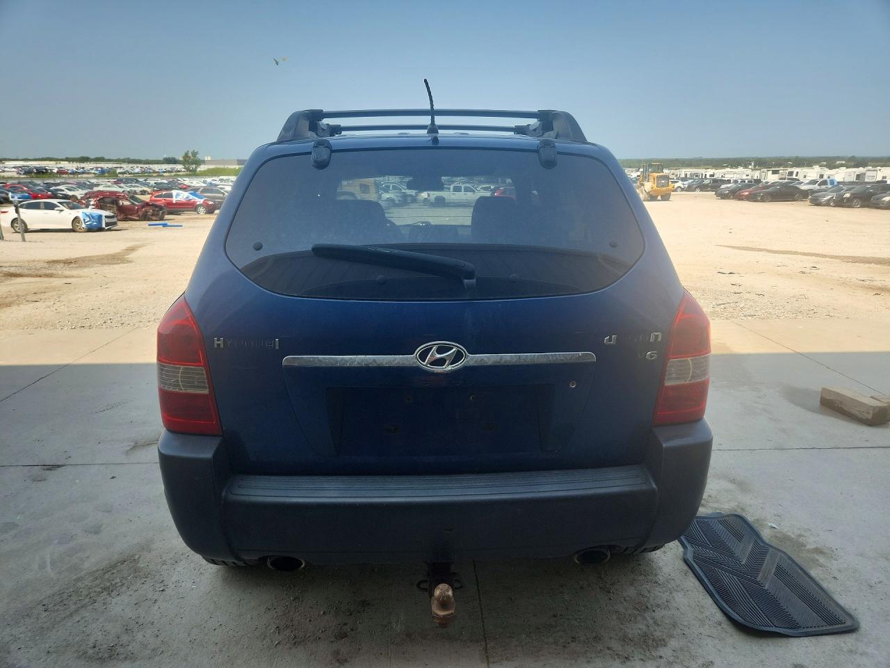 2006 Hyundai Tucson Gls Blue vin: KM8JN12D16U381978