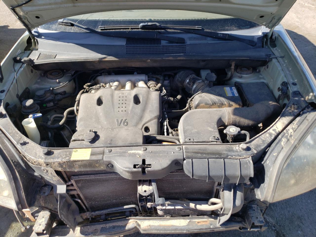 2008 Hyundai Tucson Se Gold vin: KM8JN12D18U865779