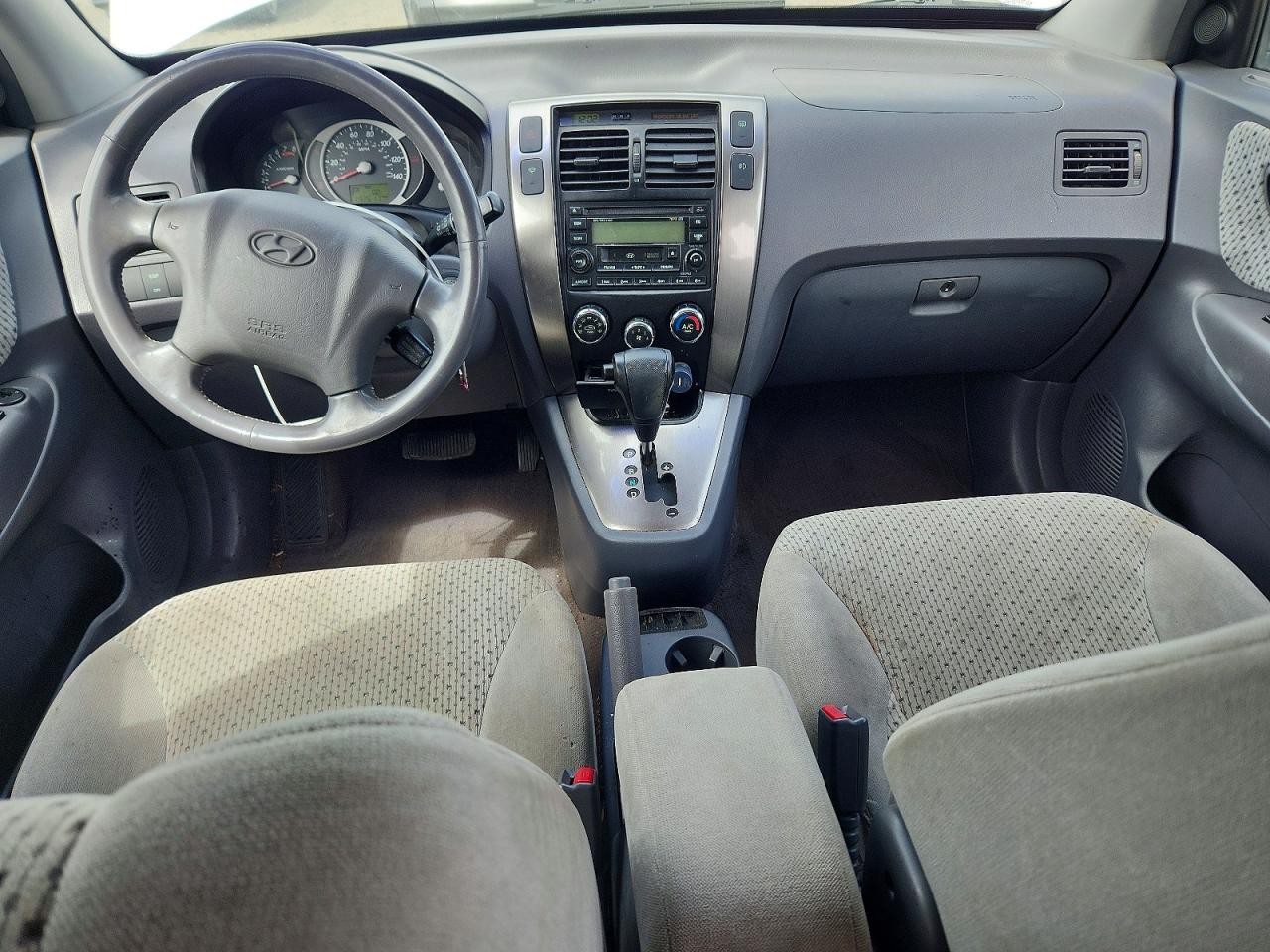2005 Hyundai Tucson Gls White vin: KM8JN12D25U085396