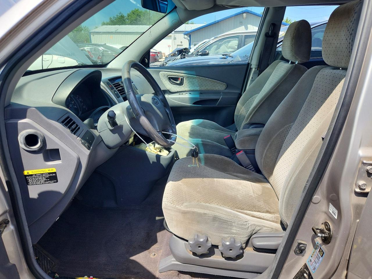 2005 Hyundai Tucson Gls Silver vin: KM8JN12D25U183876