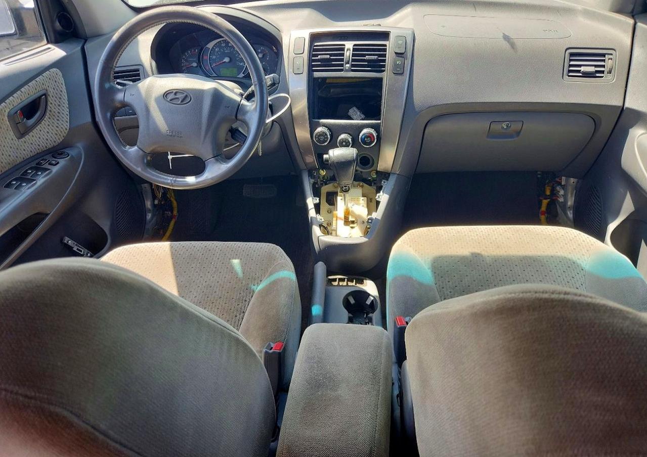 2005 Hyundai Tucson Gls Silver vin: KM8JN12D25U183876