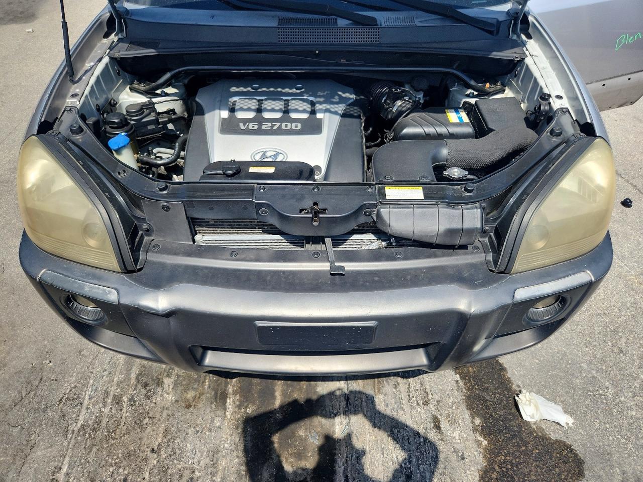 2006 Hyundai Tucson Gls Gray vin: KM8JN12D26U354630
