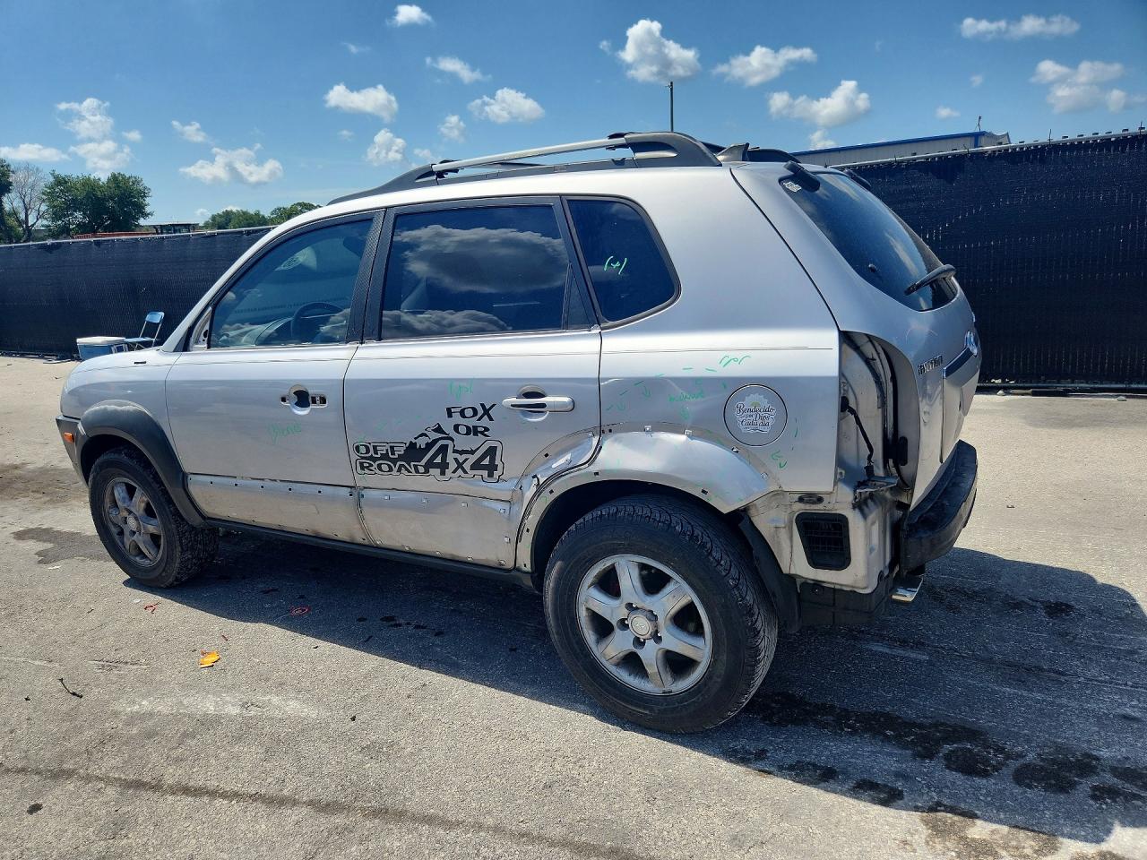 2006 Hyundai Tucson Gls Gray vin: KM8JN12D26U354630