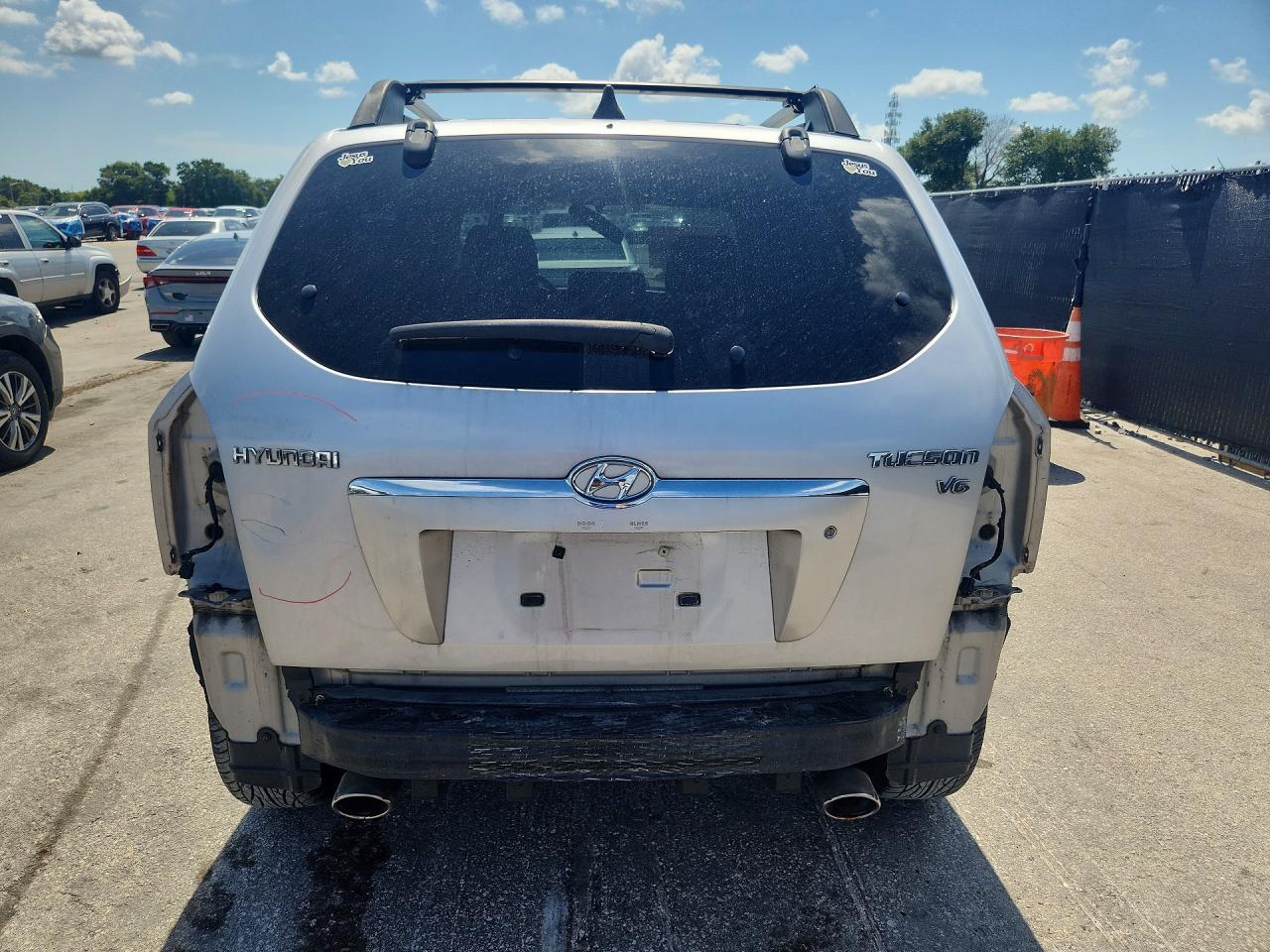 2006 Hyundai Tucson Gls Gray vin: KM8JN12D26U354630