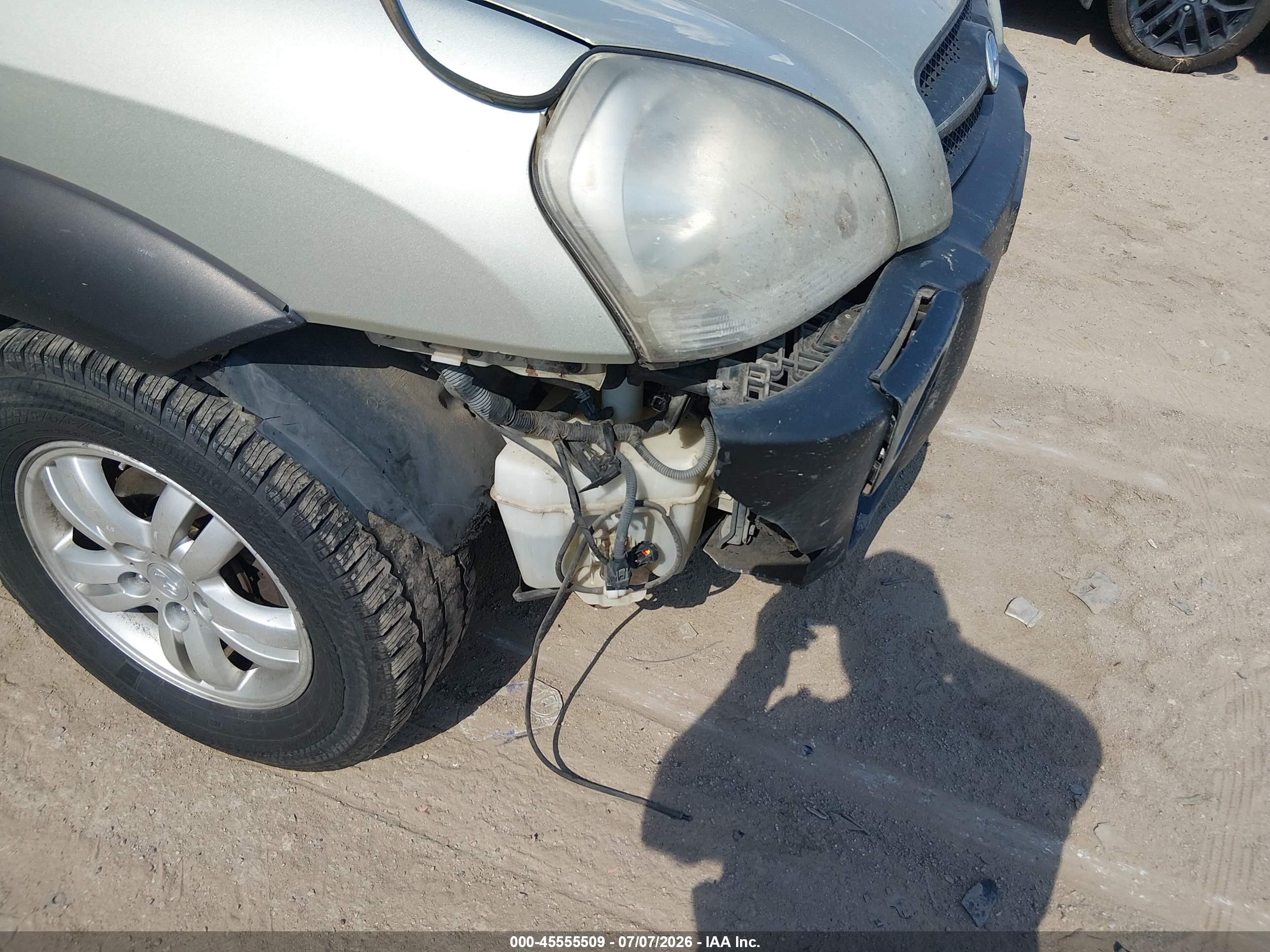 2006 Hyundai Tucson Gls/limited Золотой vin: KM8JN12D26U451231