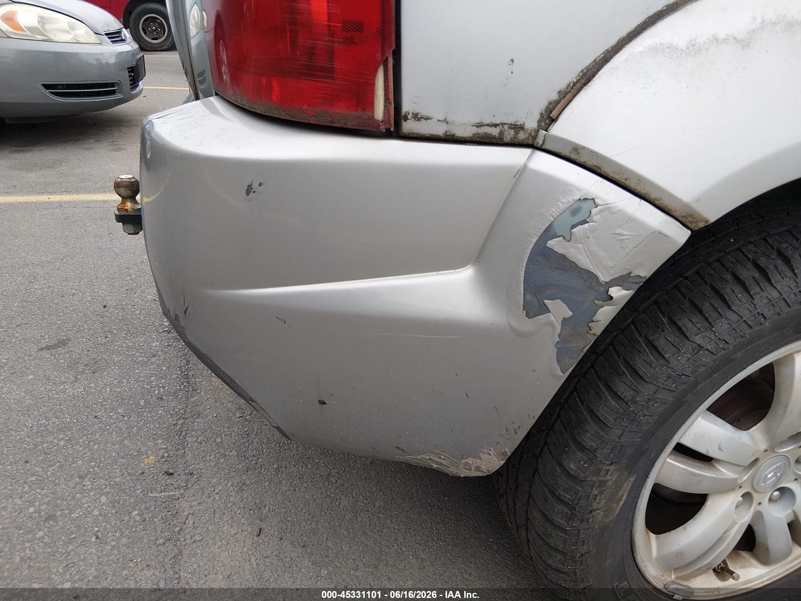 2007 Hyundai Tucson Limited/se Silver vin: KM8JN12D27U476048