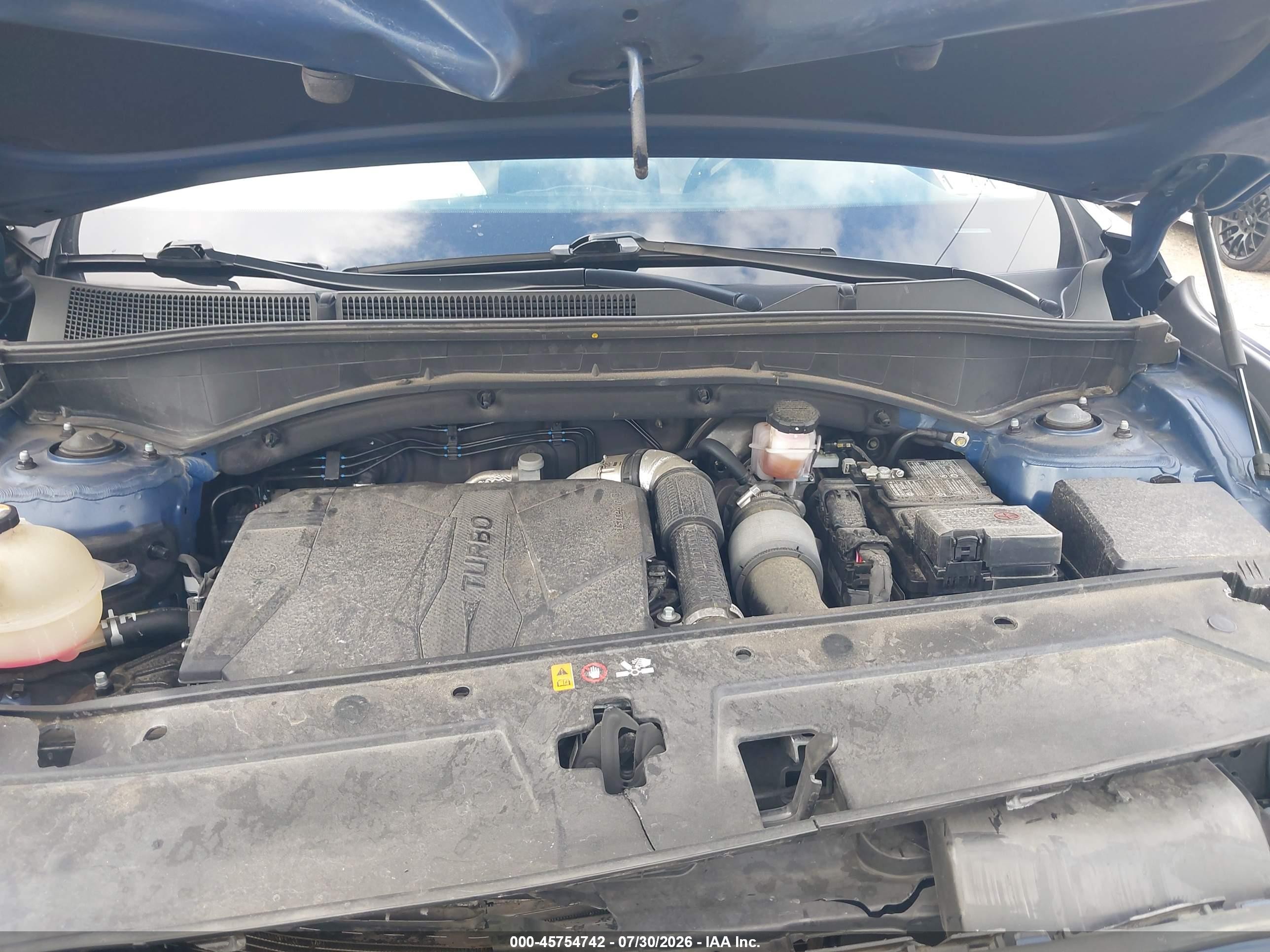 2007 Hyundai Tucson Limited/se Blue vin: KM8JN12D27U614218