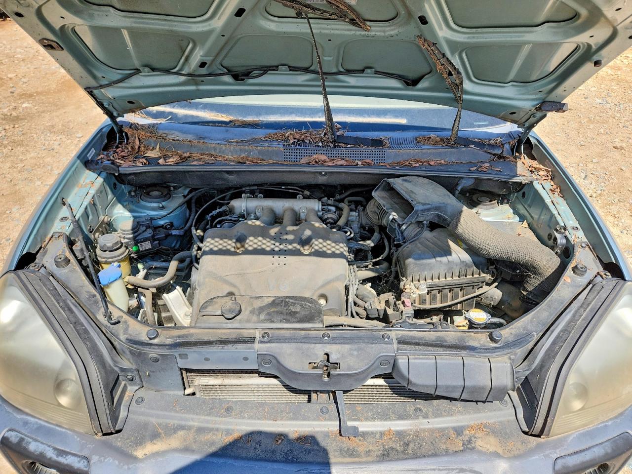 2008 Hyundai Tucson Se Blue vin: KM8JN12D28U895776