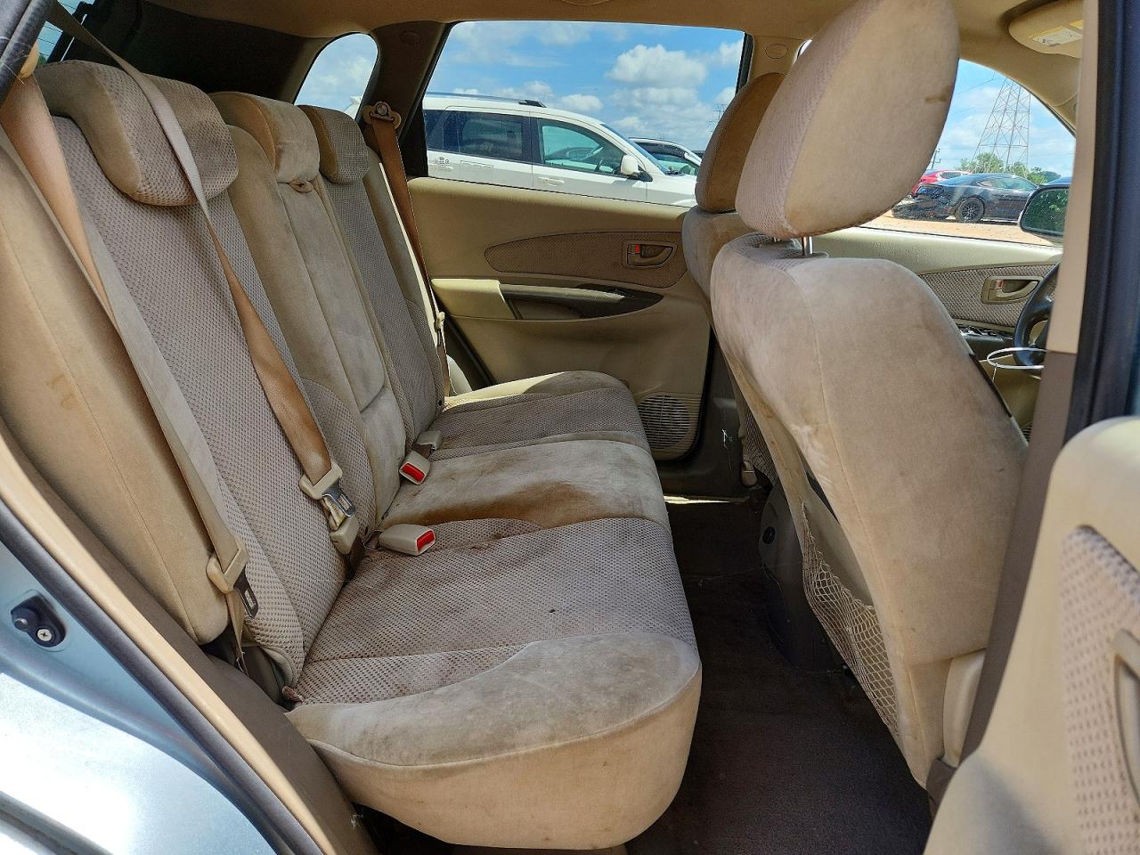 2008 Hyundai Tucson Se Blue vin: KM8JN12D28U895776