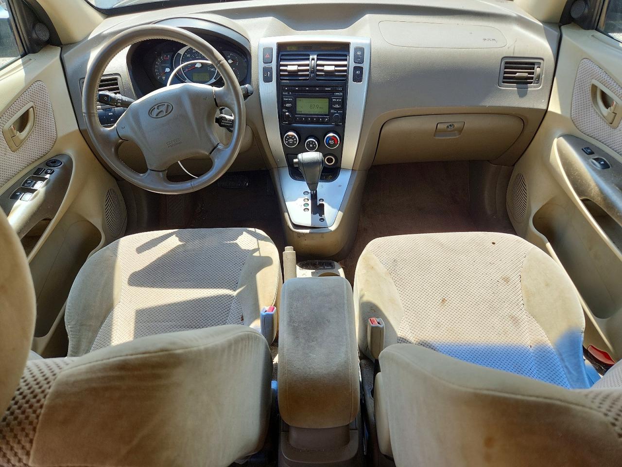 2008 Hyundai Tucson Se Blue vin: KM8JN12D28U895776