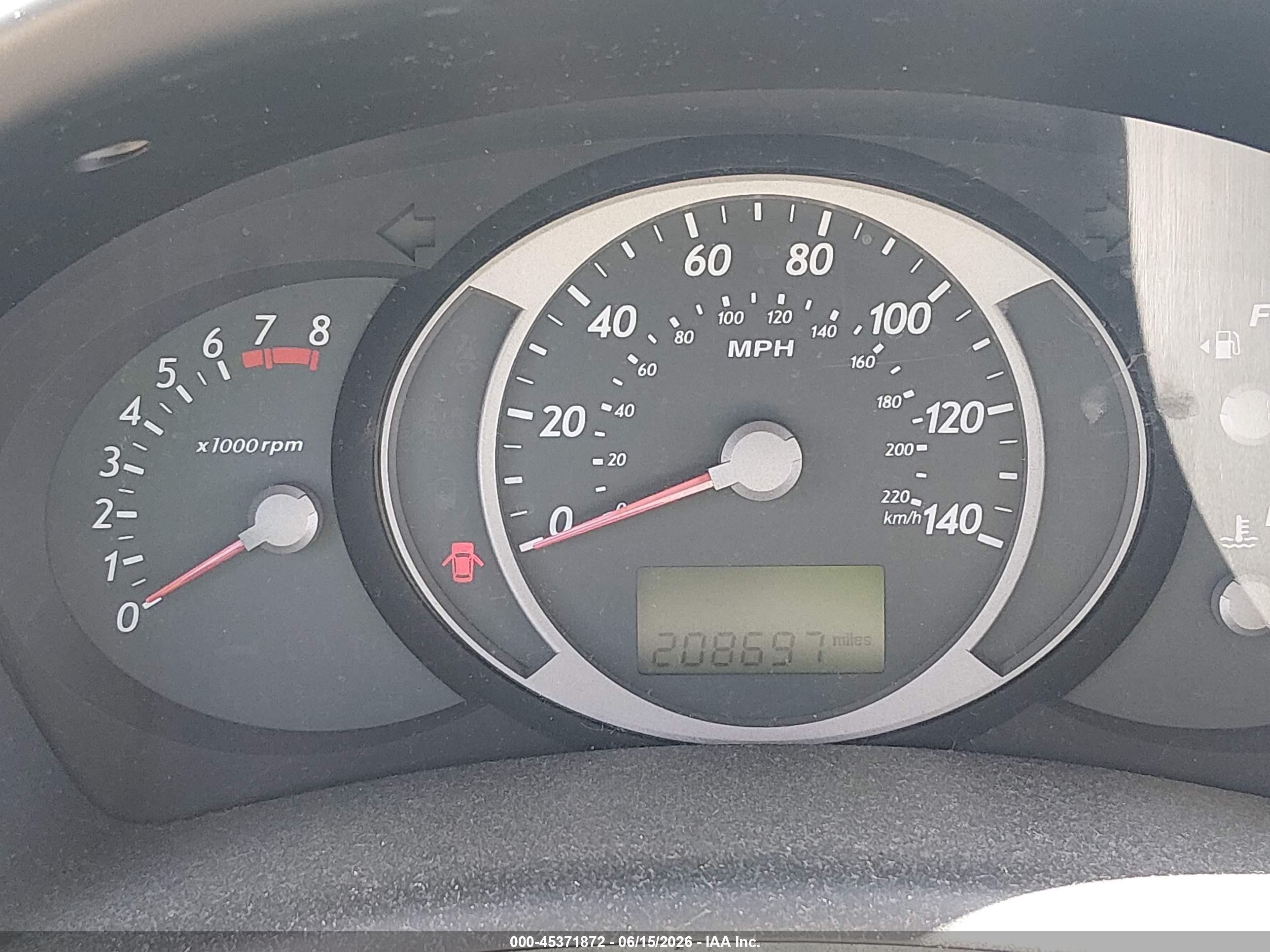2005 Hyundai Tucson Gls/lx Silver vin: KM8JN12D35U061043