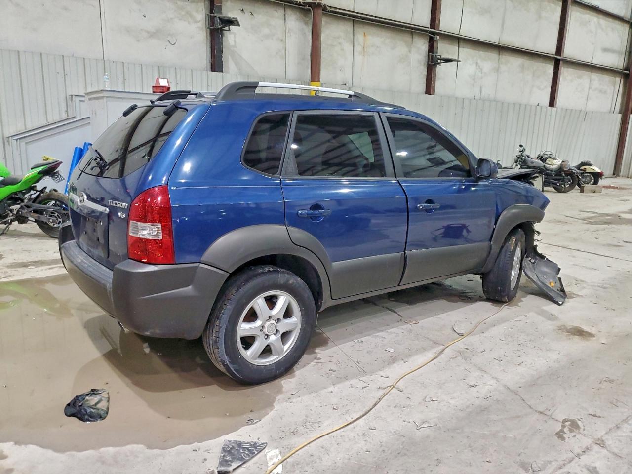 2005 Hyundai Tucson Gls Синий vin: KM8JN12D35U105901