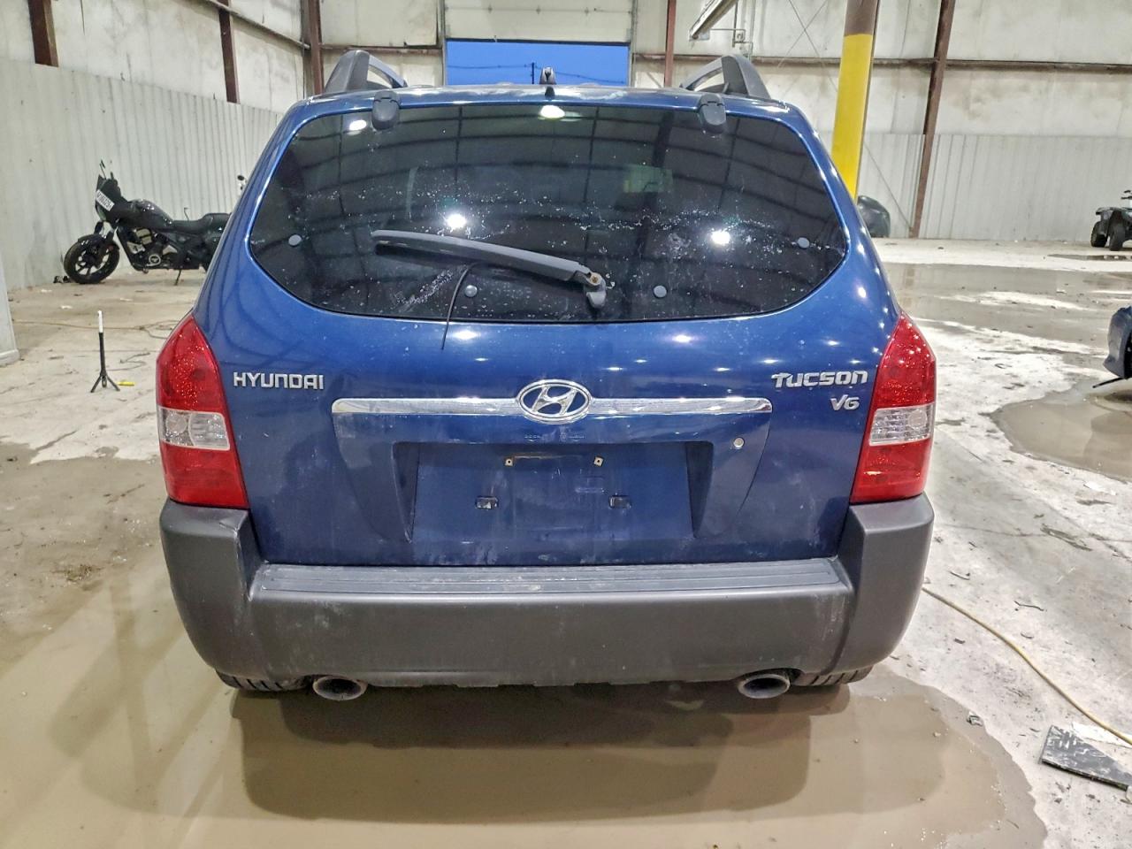2005 Hyundai Tucson Gls Синий vin: KM8JN12D35U105901