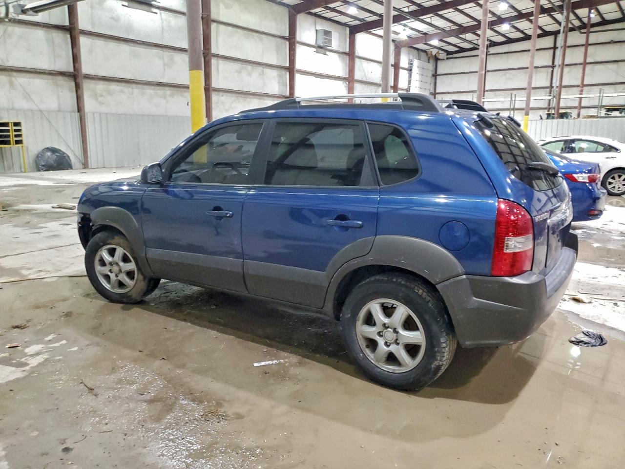 2005 Hyundai Tucson Gls Синий vin: KM8JN12D35U105901