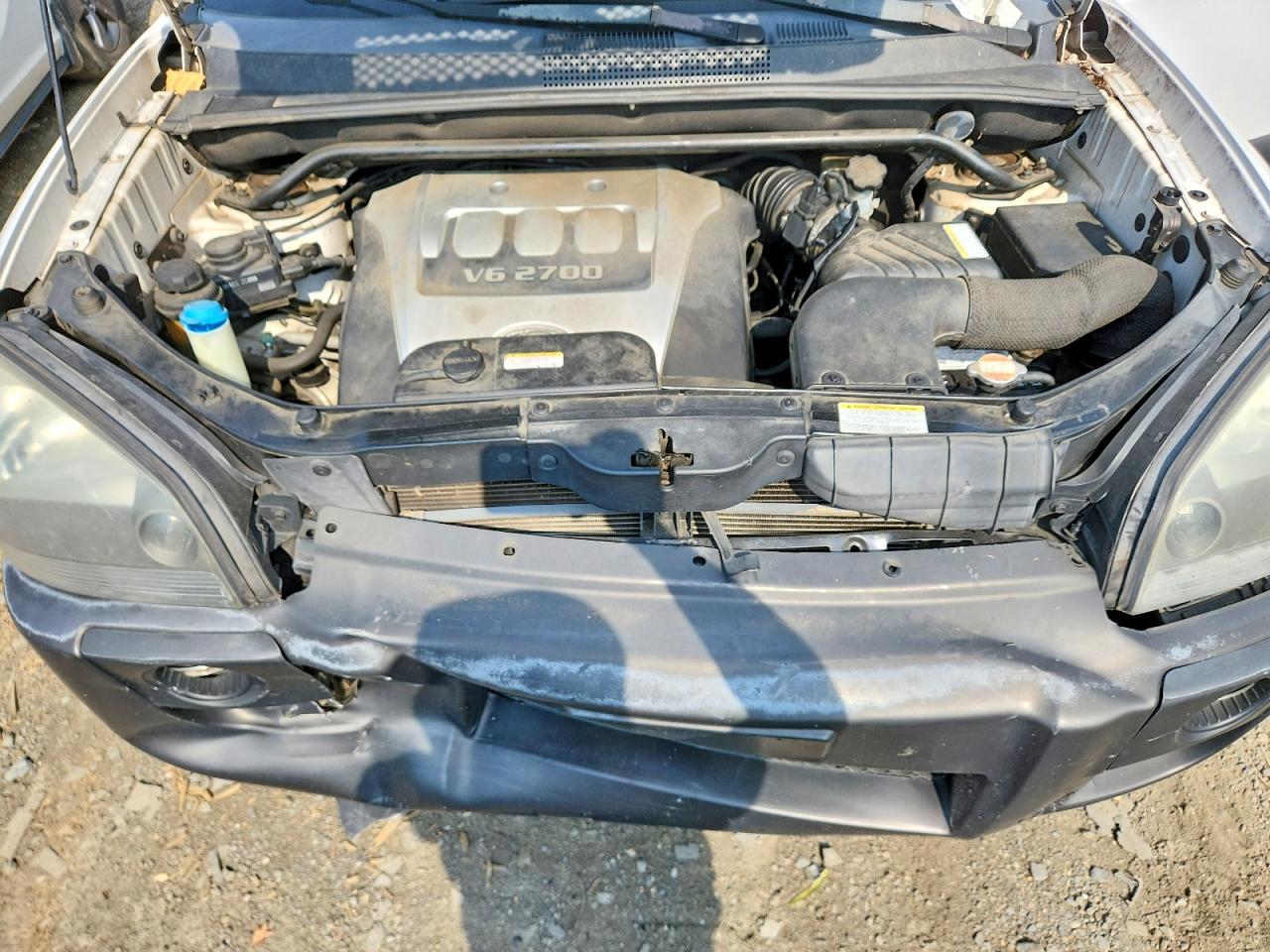 2005 Hyundai Tucson Gls Белый vin: KM8JN12D35U141880