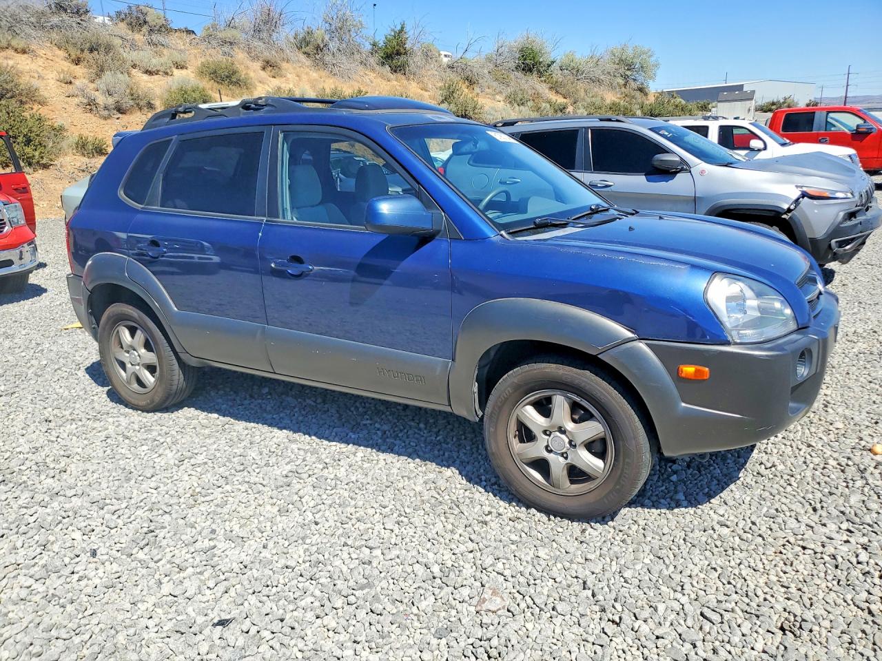 2005 Hyundai Tucson Gls Синий vin: KM8JN12D35U182820