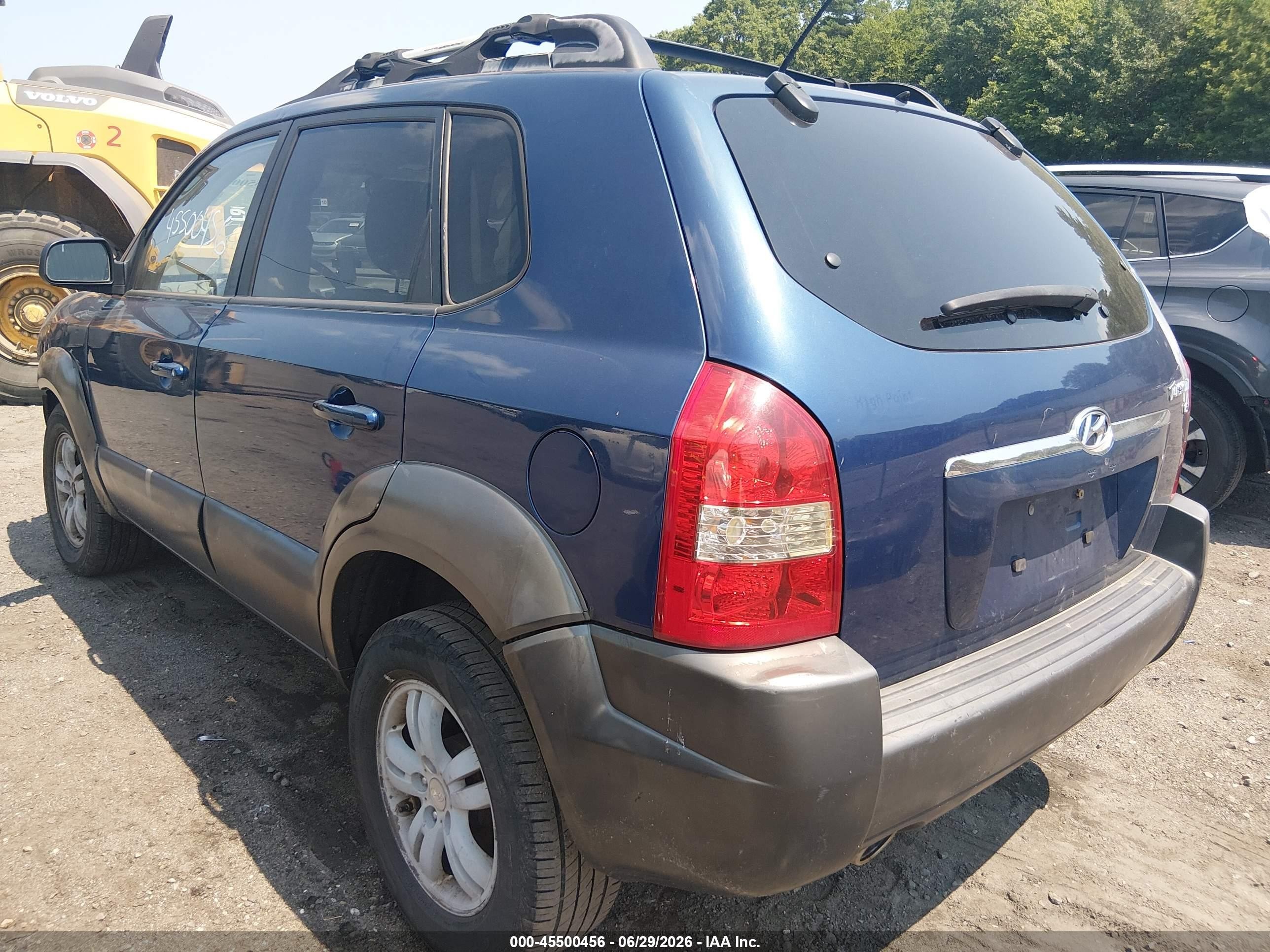 2006 Hyundai Tucson Gls/limited Blue vin: KM8JN12D36U304920