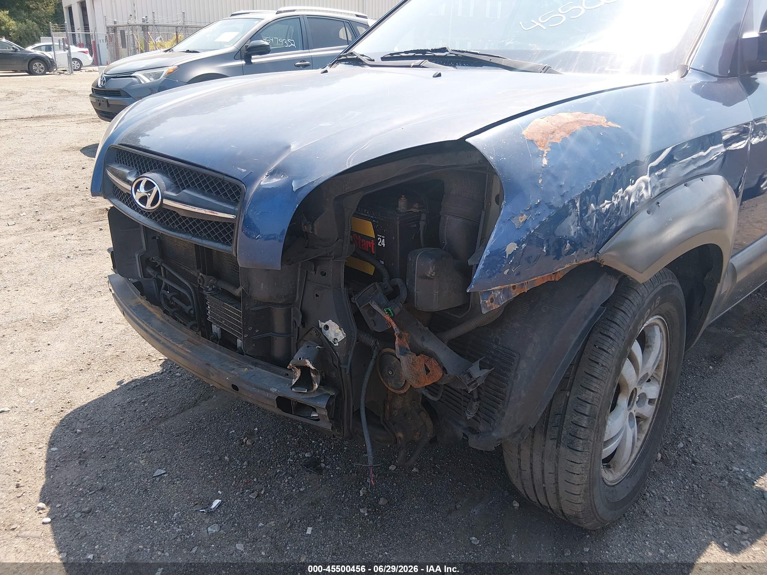 2006 Hyundai Tucson Gls/limited Blue vin: KM8JN12D36U304920